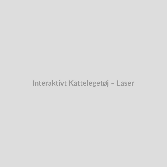 Interaktivt Kattelegetoj – Laser