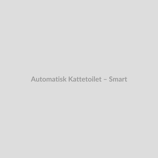 Automatisk Kattetoilet – Smart