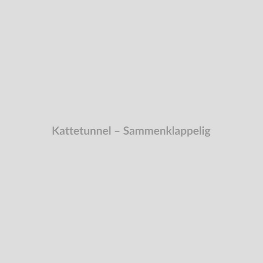 Kattetunnel – Sammenklappelig