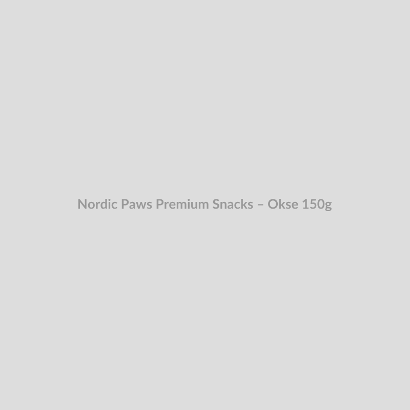 Nordic Paws Premium Snacks – Okse 150G