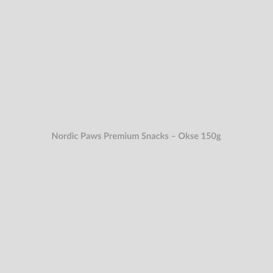 Nordic Paws Premium Snacks – Okse 150G