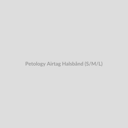 Petology Airtag Halsband (S/M/L)