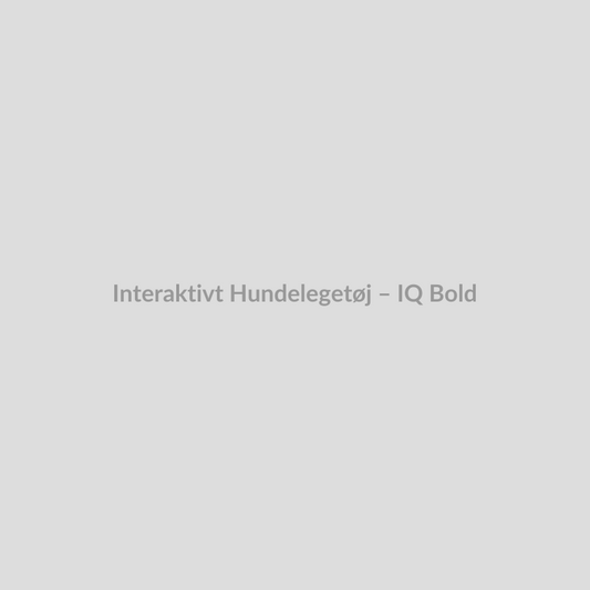 Interaktivt Hundelegetoj – Iq Bold