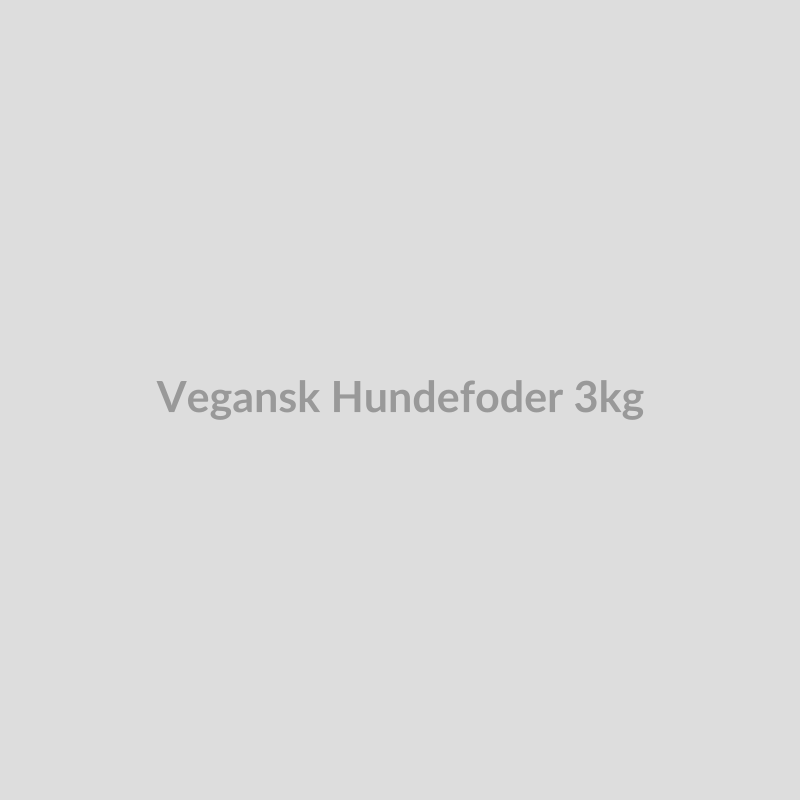 Vegansk Hundefoder 3Kg