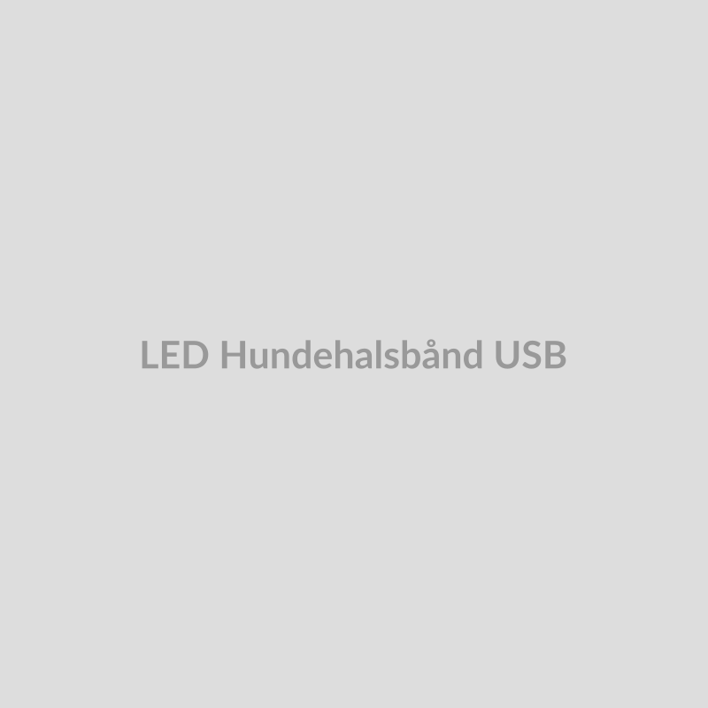 Led Hundehalsband Usb